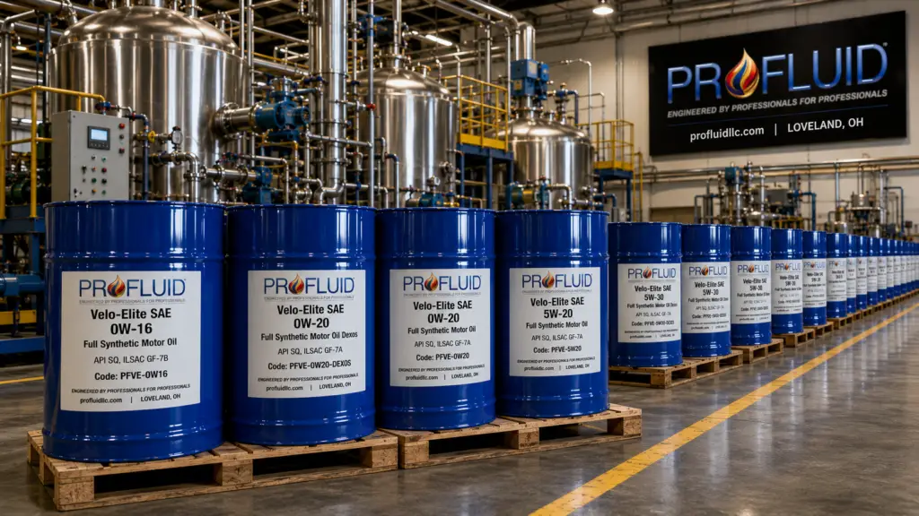ProFluid Oil Drums Row